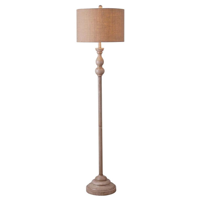 3-way Bennett Floor Lamp Toasted Almond Finish - Kenroy Home