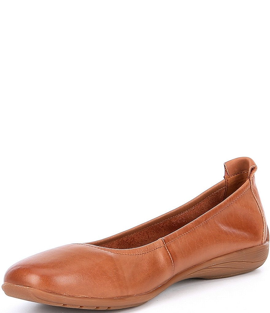 Josef Seibel Fenja 01 Leather Ballerina Slip-Ons