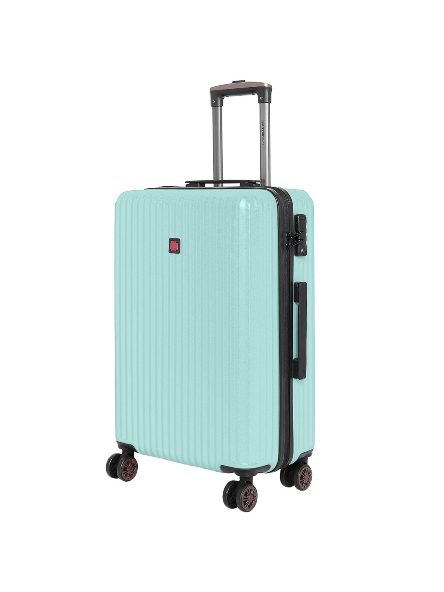 Swiss Brand Riga Aqua Large Hard Trolley Bag - 28 cm
