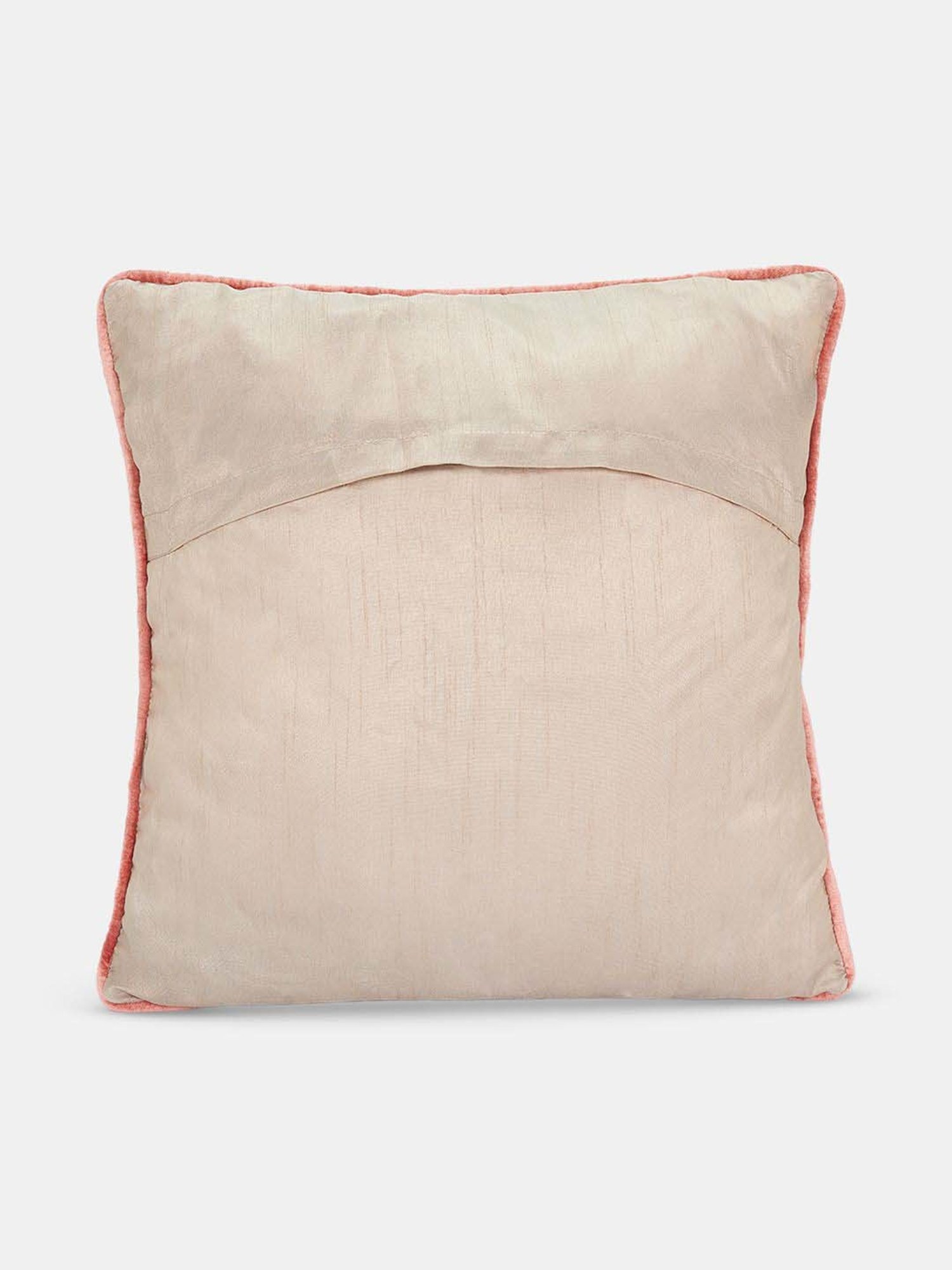 Living Scapes by Pantaloons Green Cotton Cushion Cover