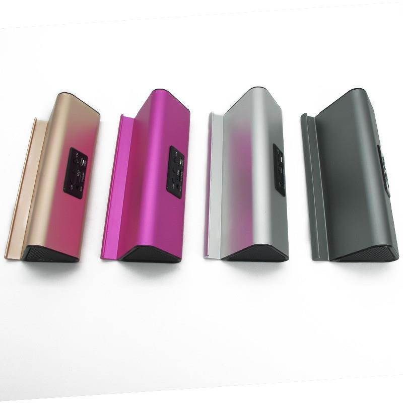 Fineblue Wireless Bluetooth Speaker with Viewing Stand Dock cradle Hifi Enhanced Bass for SmartPhone iPad support TF Card - Silver