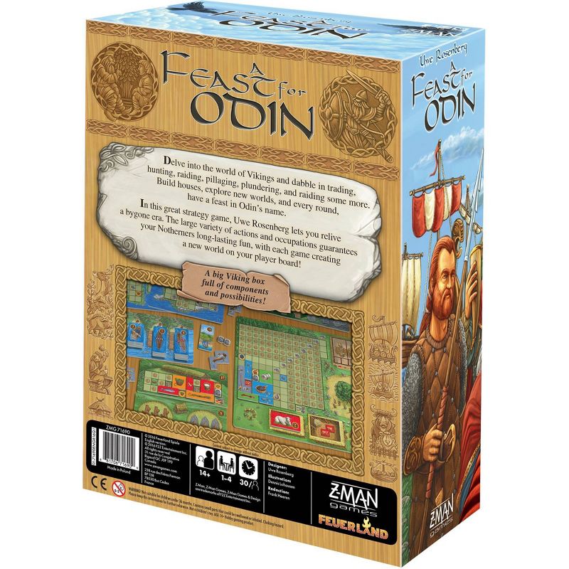 Zman Games A Feast For Odin Board Game