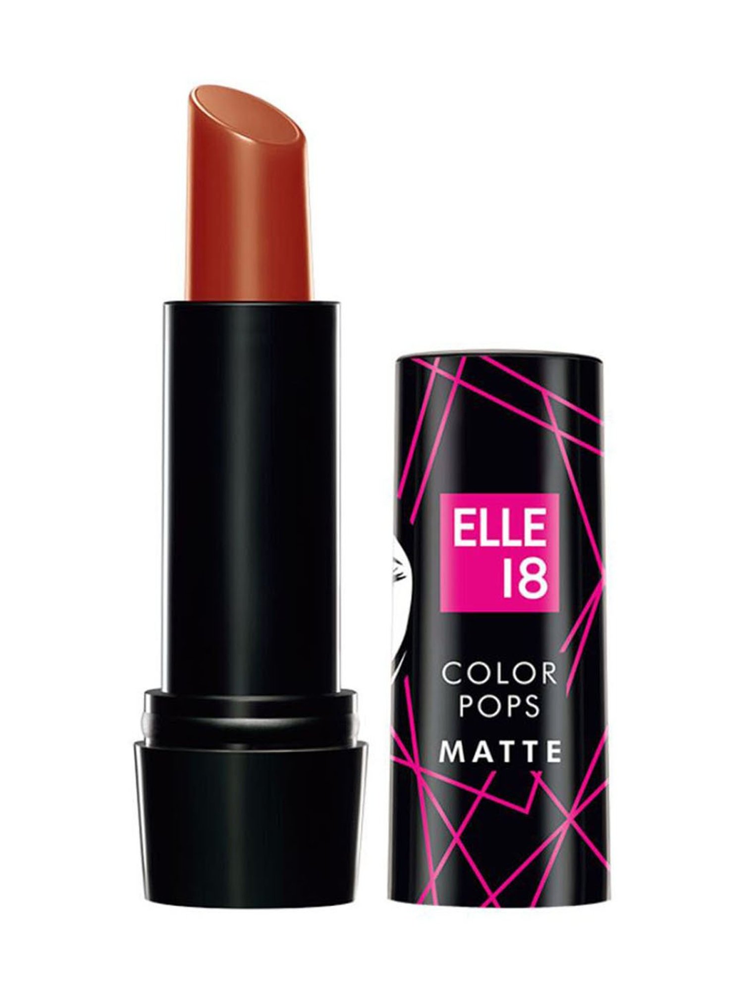 Elle 18 Color Pops Matte Lipstick B3 Rust Sienna - 4.3 gm