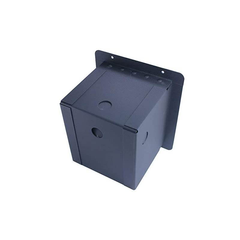 Pro Audio Recessed Stage in Floor Pocket Box Black
