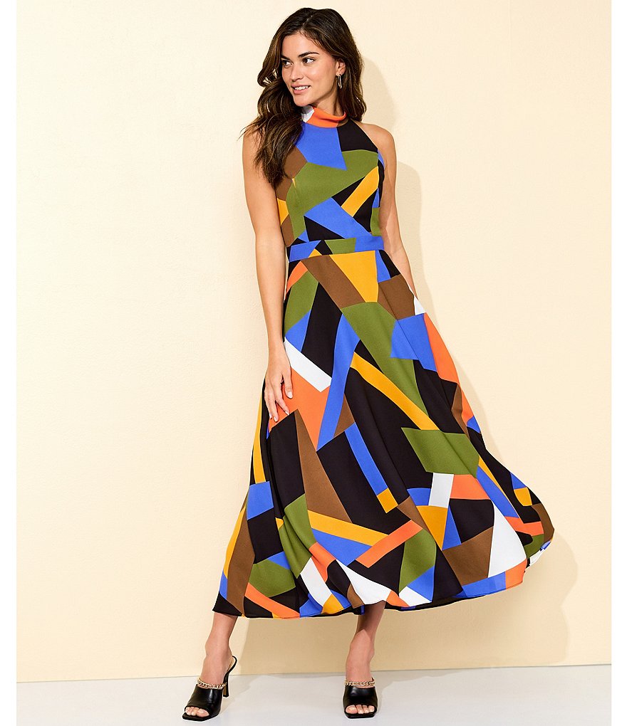 Vince Camuto Baminie Leather Square Toe Chain Detail Mules