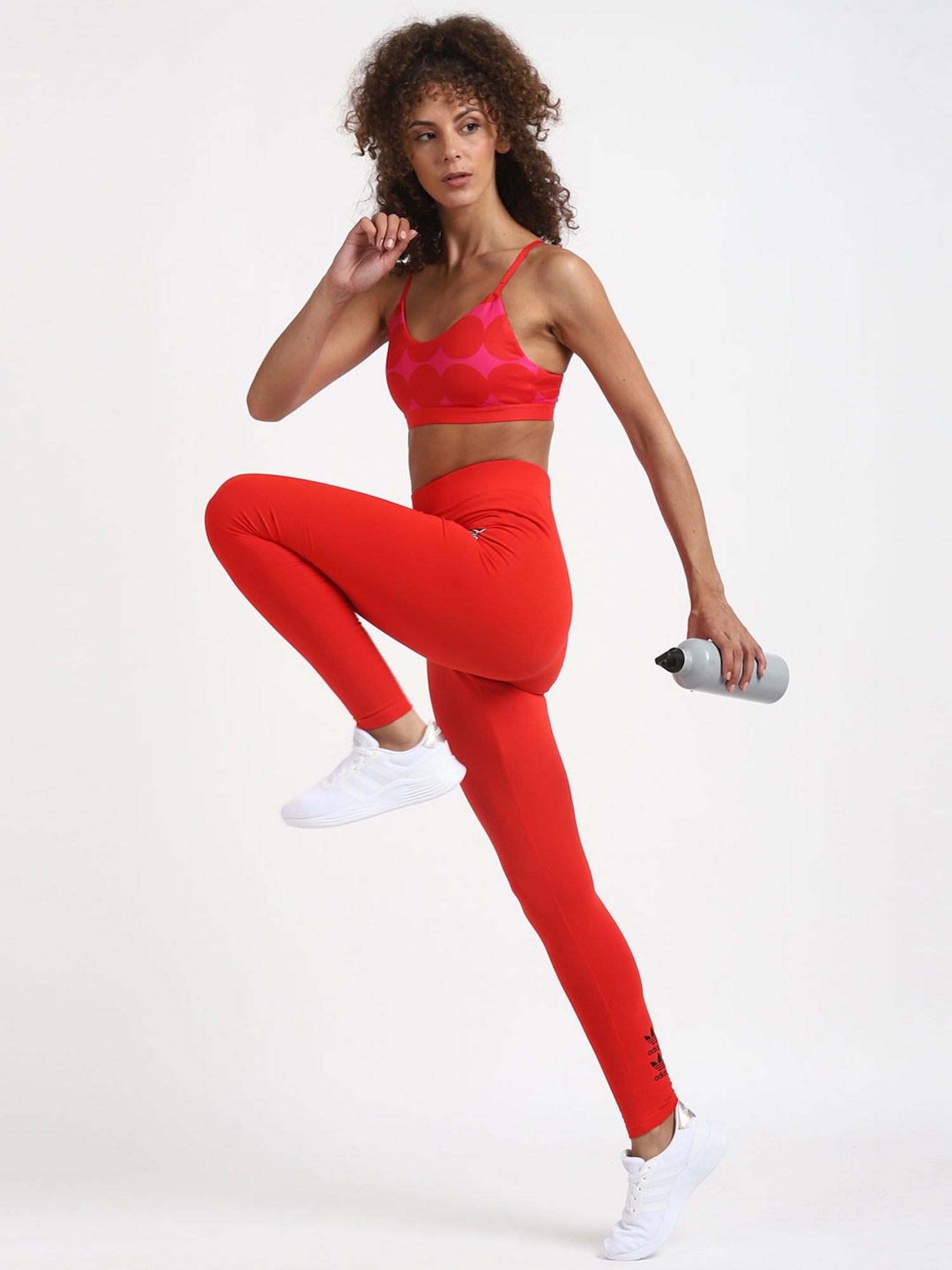 Adidas Originals Red Cotton Tights
