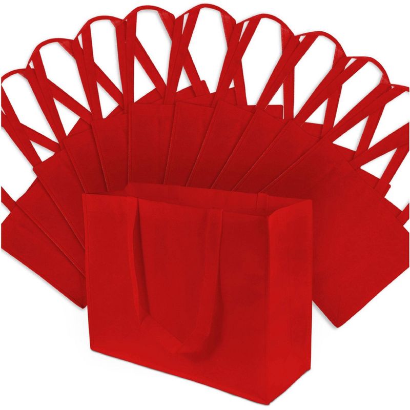 12pc Gift Bags Red