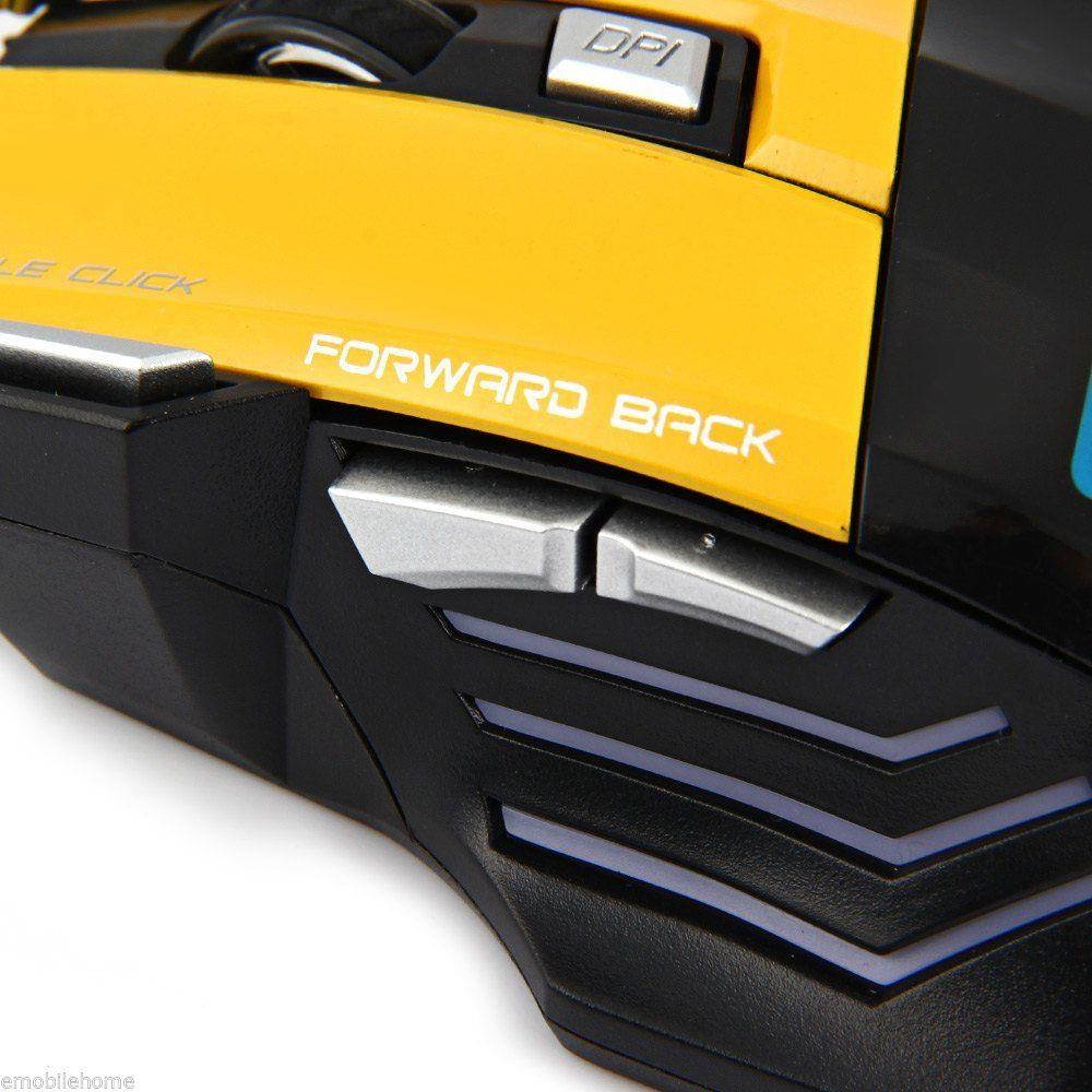 Estone X7 3200DPI LED Optical 7D USB Wired Gaming Mouse