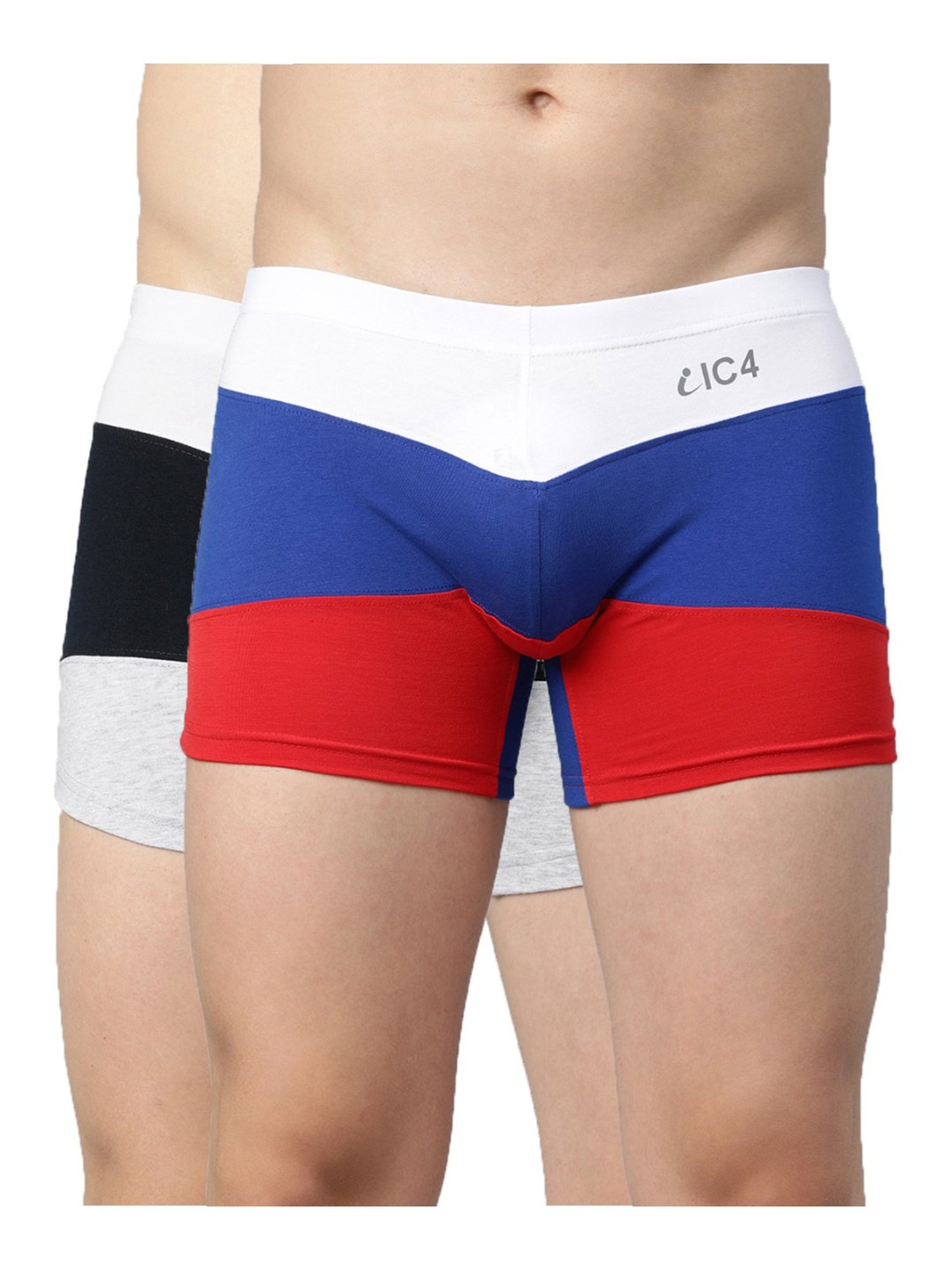 IC4 Multicolor Striped Trunks - Pack of 2