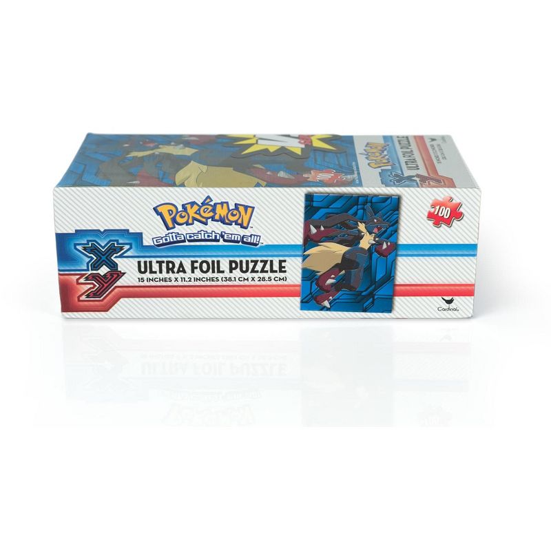 Cardinal Pokemon XY VS Series Ultra Foil 100 Piece Jigsaw Puzzle Set | Includes 2 Puzzles