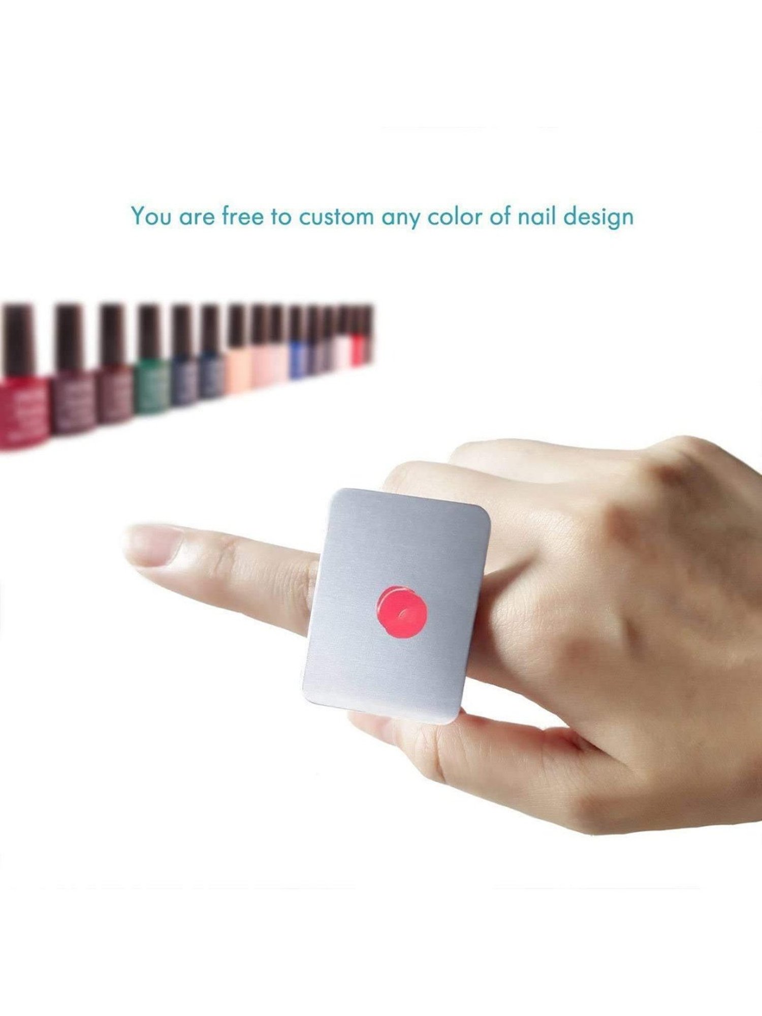 Bronson Professional Nail Art & Mini Makeup Mixing Palette