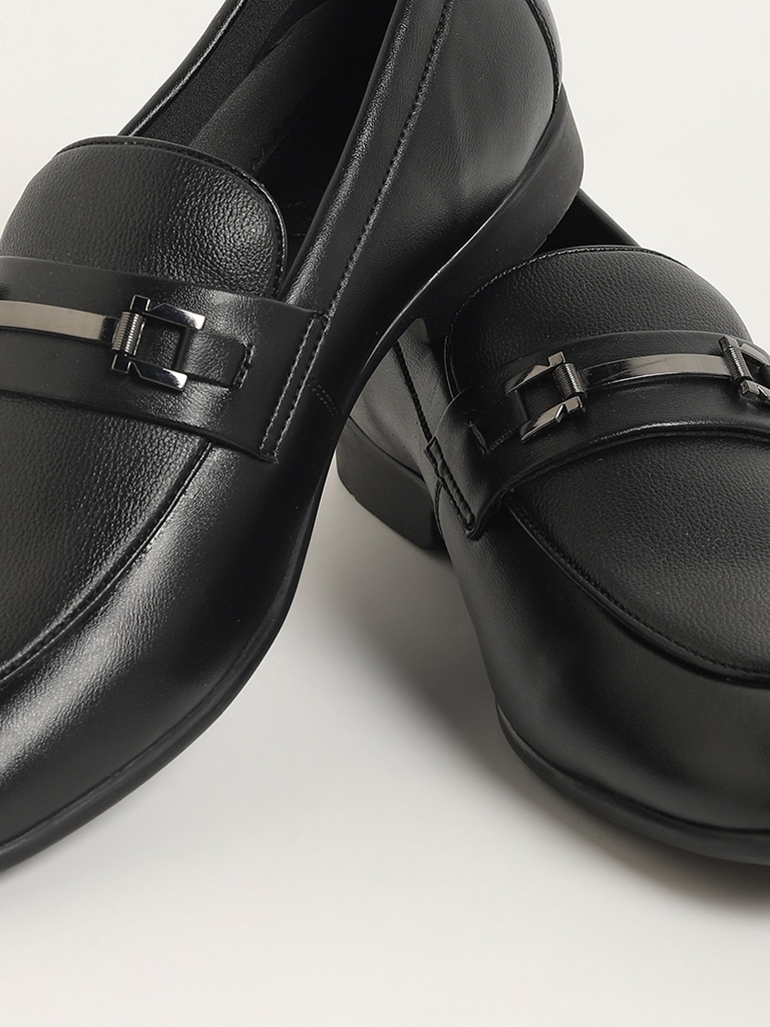 SOLEPLAY by Westside Black Top Trim Loafers