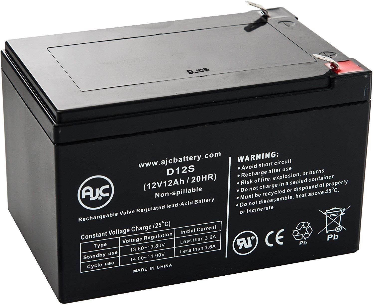 APC 650 Pro 12V 12Ah UPS Battery - This is an AJC Brand Replacement