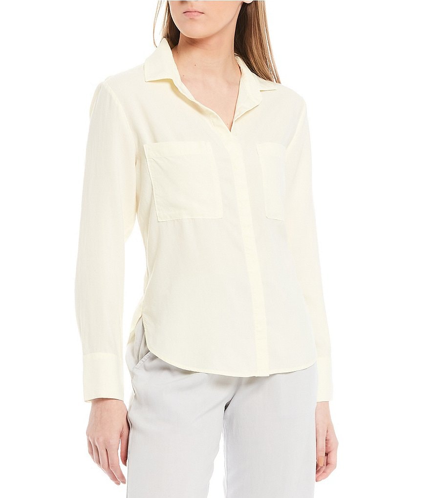 Cloth & Stone Two Pocket Coordinating Button Down Shirt