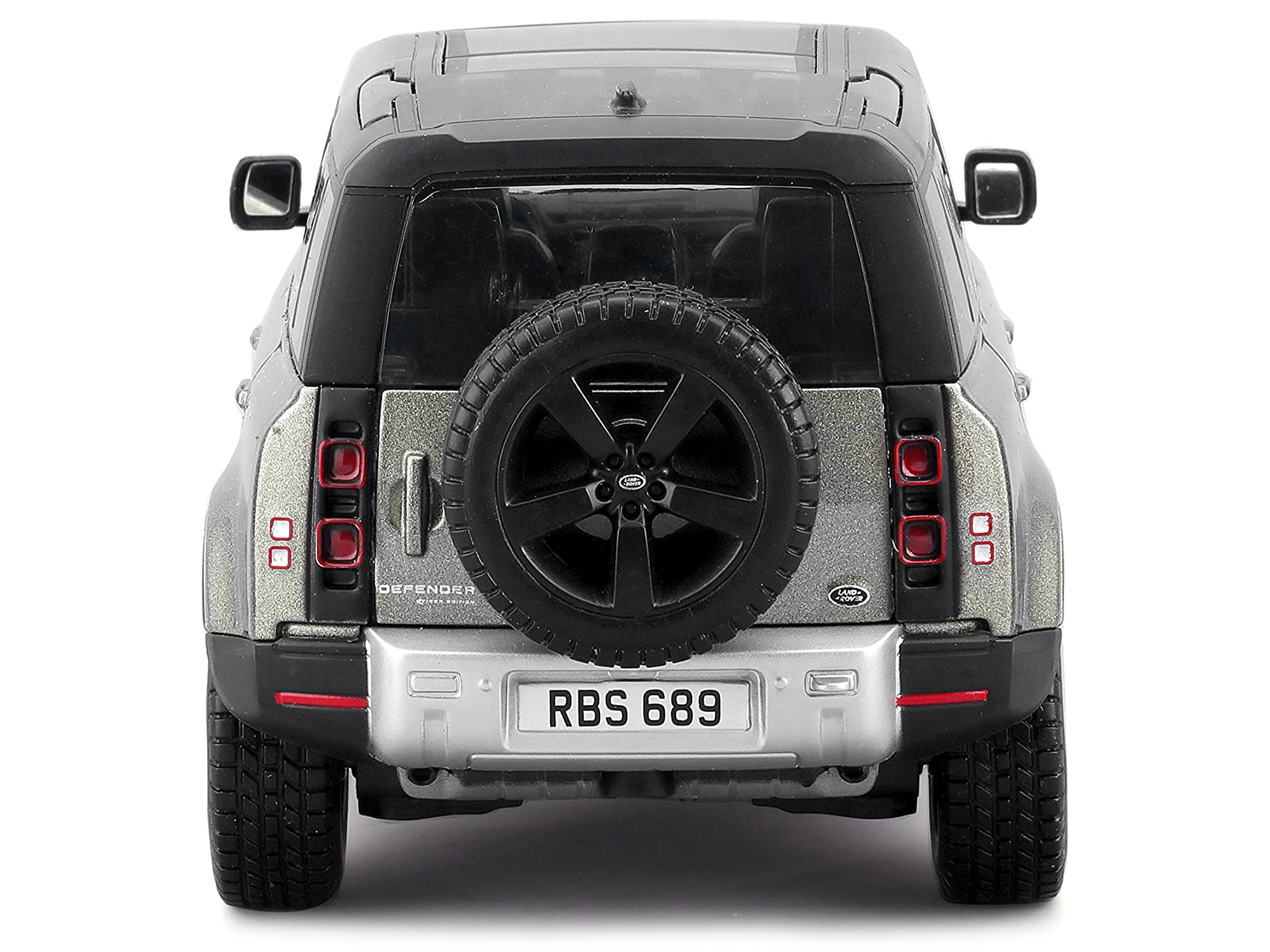 1985 Land Rover Defender 110 County Station Wagon Russet Brown with White Top Limited Edition to 1800 pieces Worldwide 1/64 Diecast Model Car by Mini GT