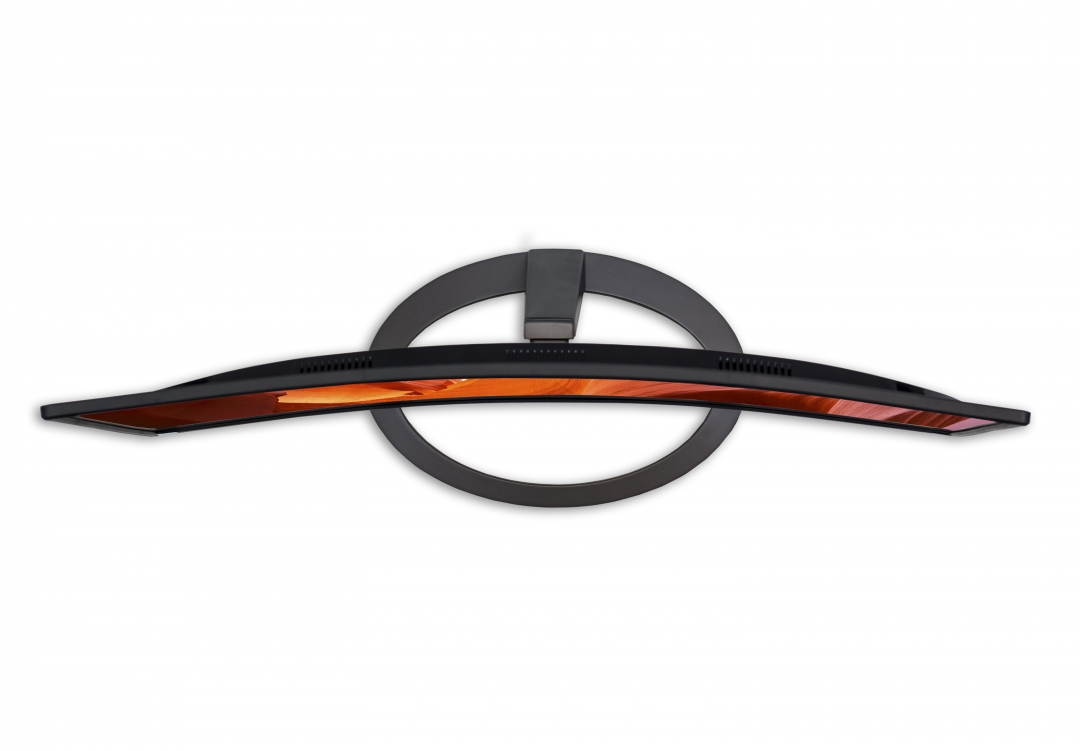 SCEPTRE 27" Curved LED Monitor C278W-1920R Full HD 1080P HDMI DisplayPort VGA Speakers, Ultra Thin Brushed Metallic, 1800R immersive curvature, 2018