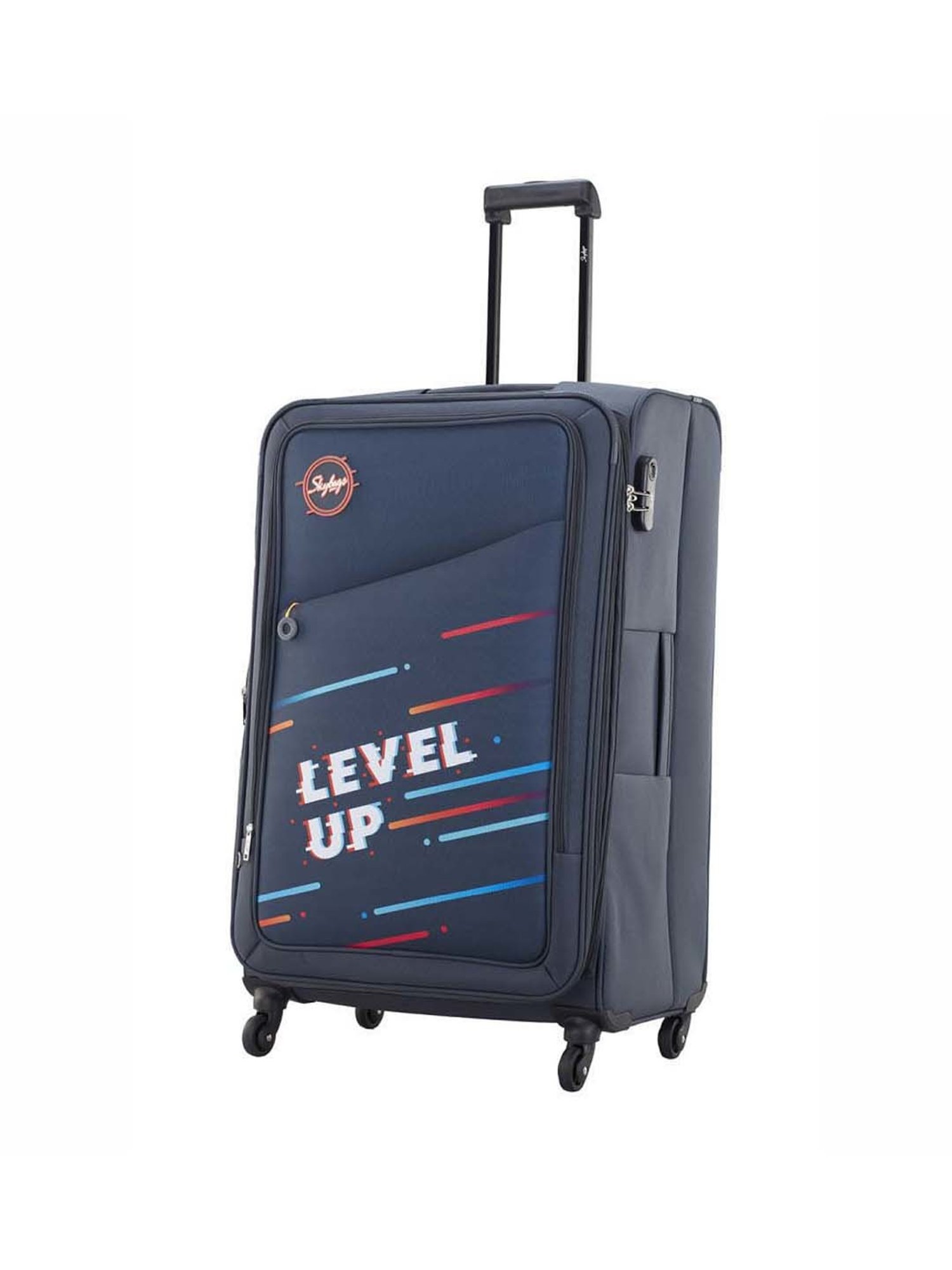 Skybags Navy Large Soft Cabin Trolley - 48 cm