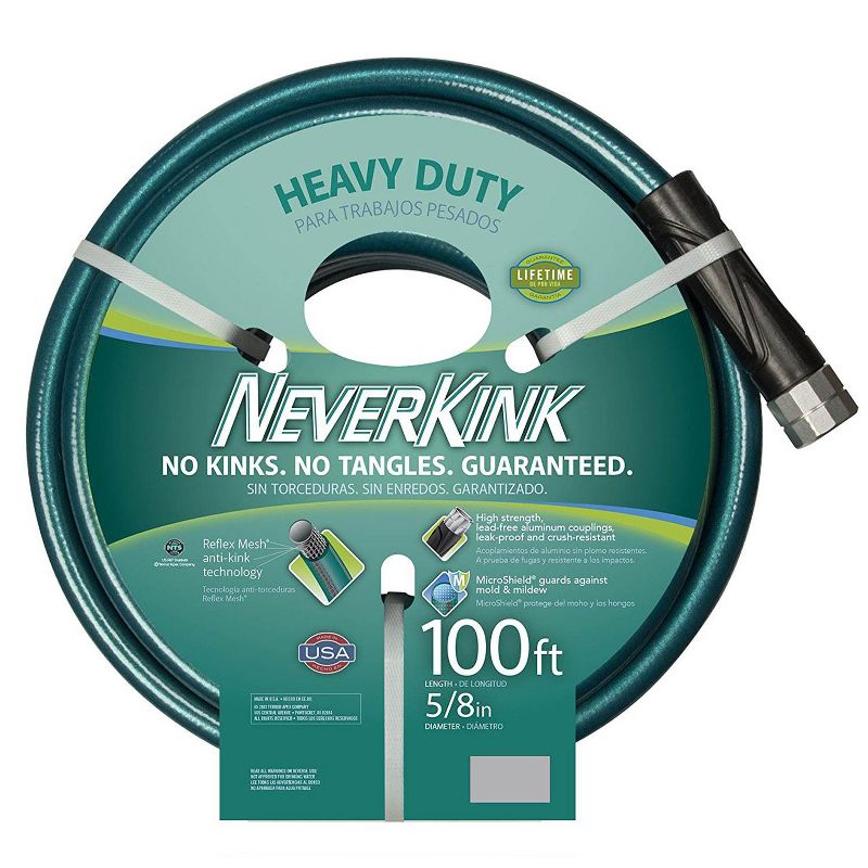 Teknor Apex NeverKink Series 2000 Ultra Flexible Garden Water Hose, 100 Foot