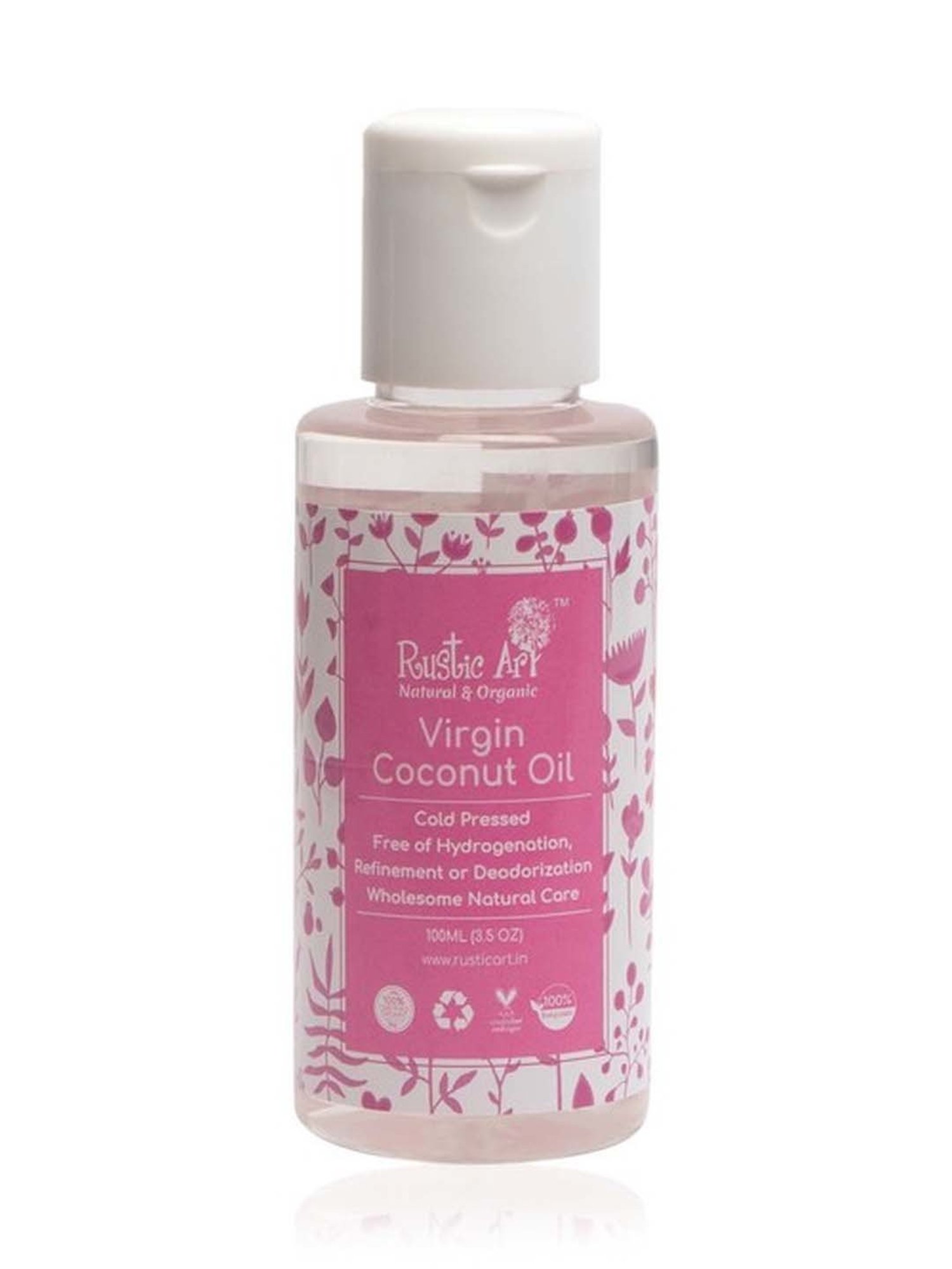 Rustic Art Organic Virgin Coconut Oil - 100 ml