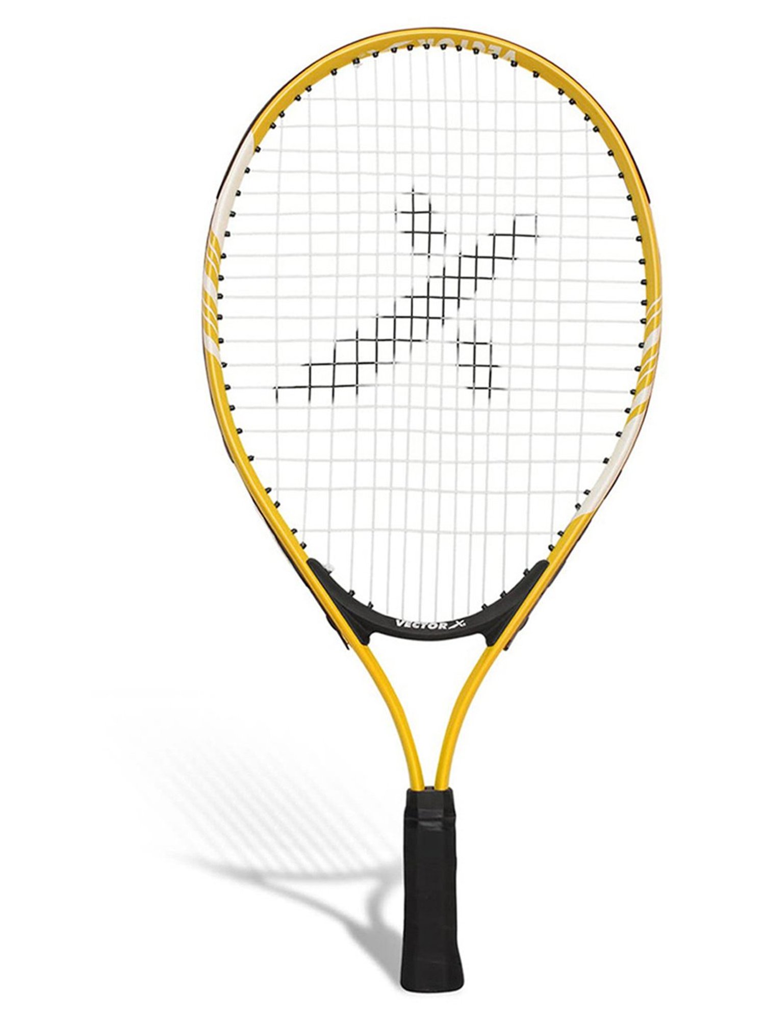 Vector X Vxt 520 Tennis Racquet (Mustared Yellow) Size - 21inch