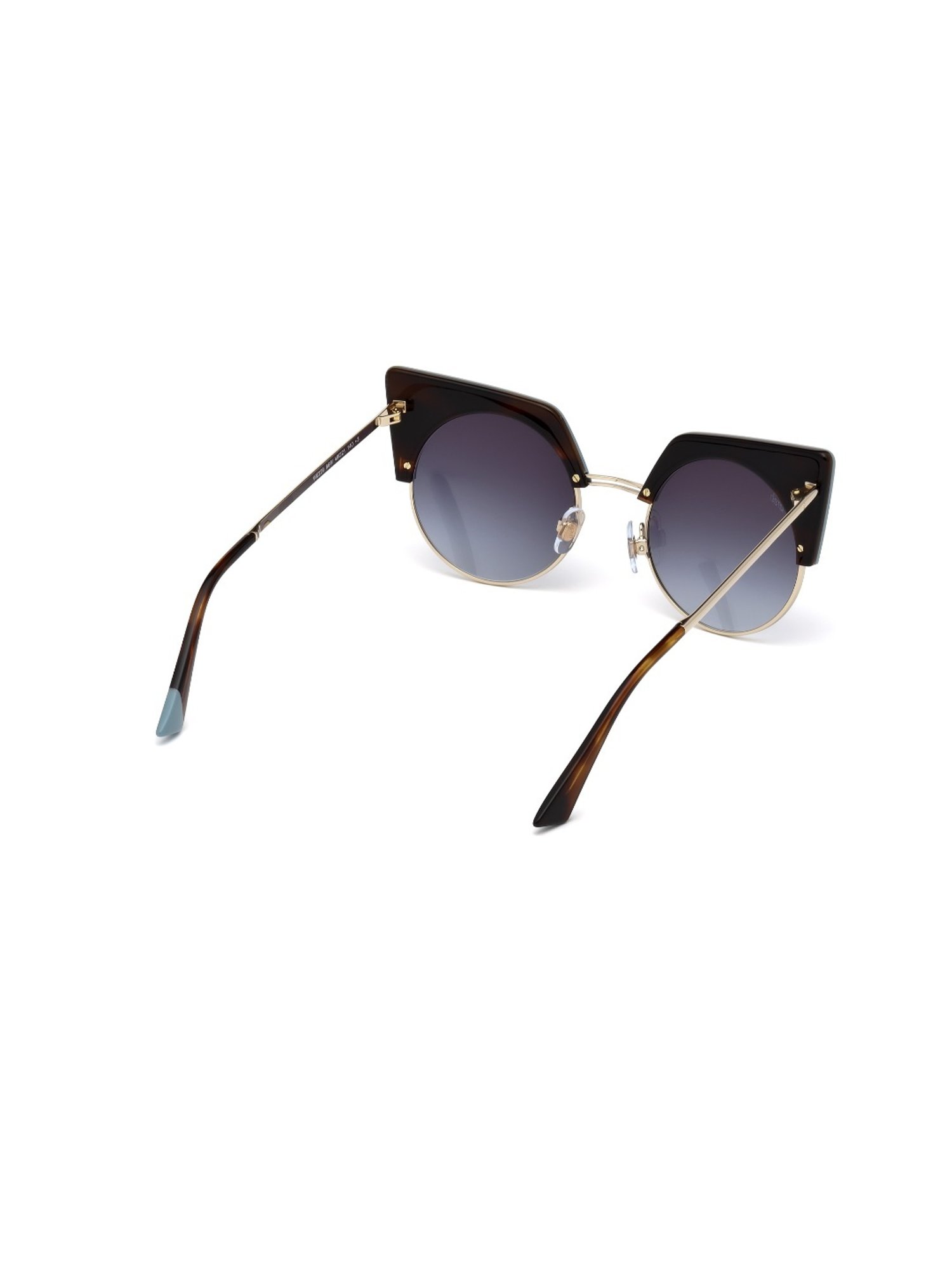 WEB EYEWEAR Blue Round Sunglasses for Women