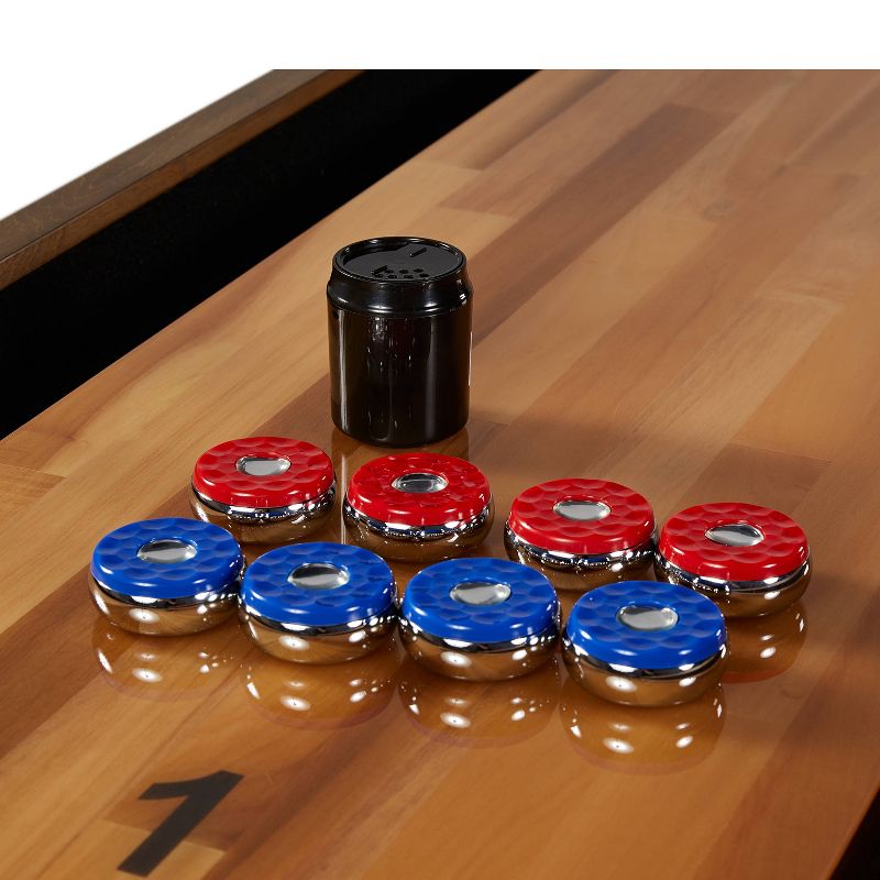 Barrington Clyborne 12' Shuffleboard Table - Brown