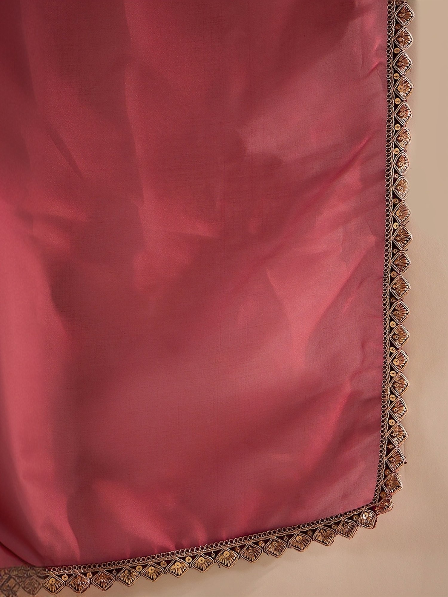 Indo Era Maroon Embellished Kurta Pant Set With Dupatta
