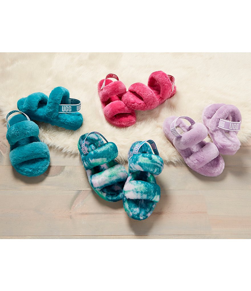 UGG&reg; Oh Yeah Fur Slides