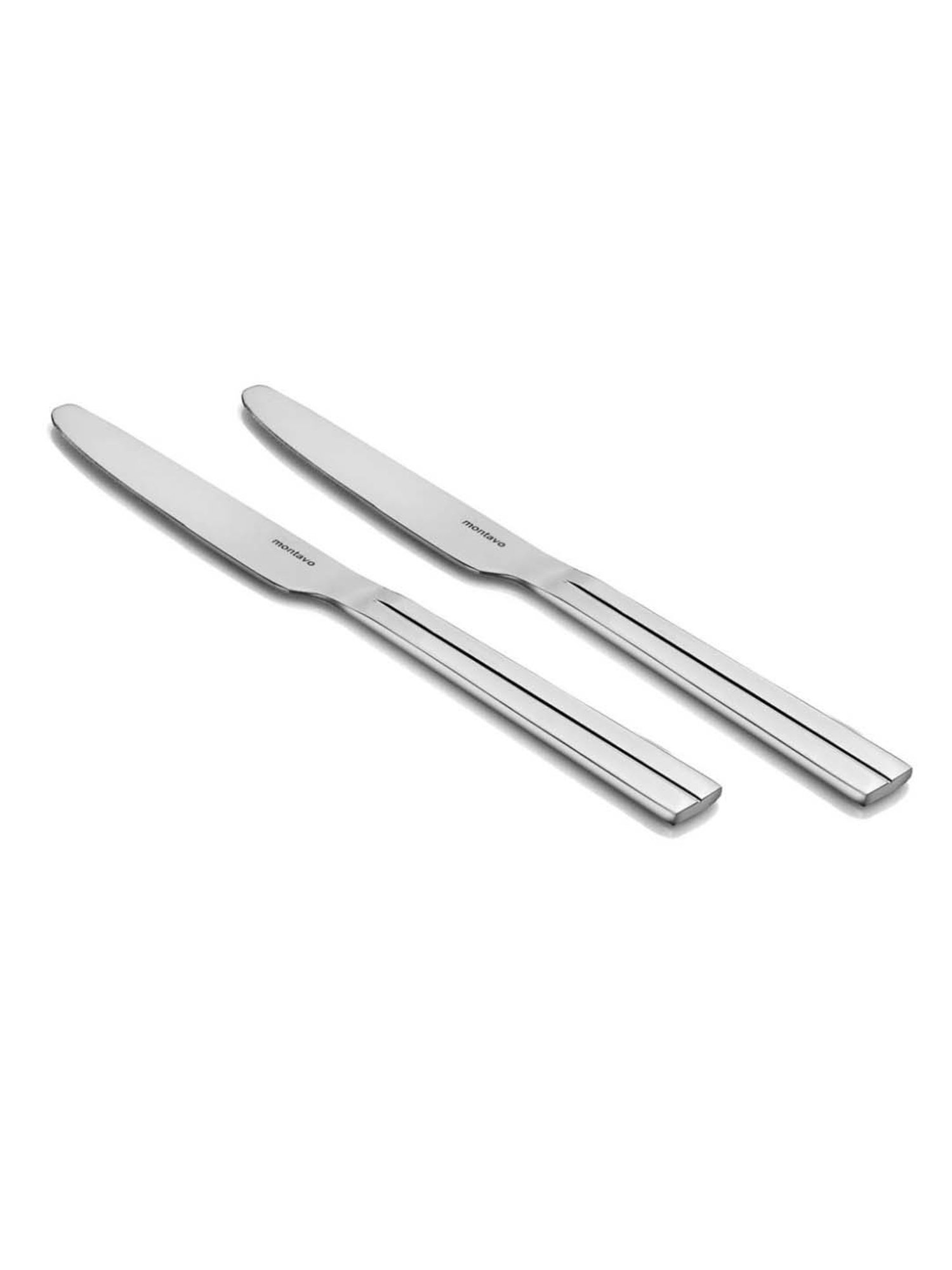 FnS Nile Silver Stainless Steel Cutlery - Set of 24