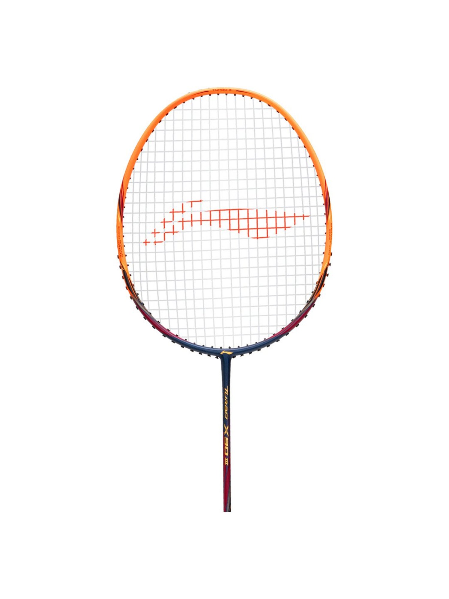 Li-Ning Turbo X III Badminton Racket (Orange) Size - Medium