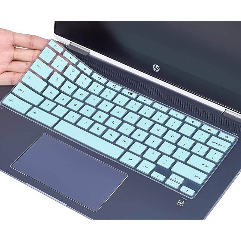 Cover for HP x360 14" Chromebook, Chromebook X360 14a, HP Chromebook 14-DA 14B-CA 14a-na 14-db 14-ca 14-ak and HP Chromebook 14 G2 G3 G4 G5, Chromebook 14 Skin, Mint Green