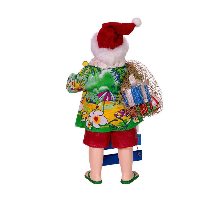 Kurt Adler 10.5" Fabriche Beach Santa