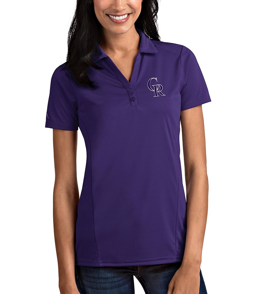 Antigua Women's MLB Tribute Short-Sleeve Polo Shirt