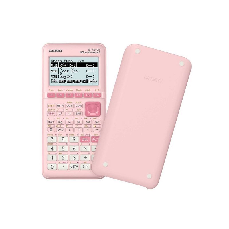 Casio fx-9750GIII Pink Graphing Calculator