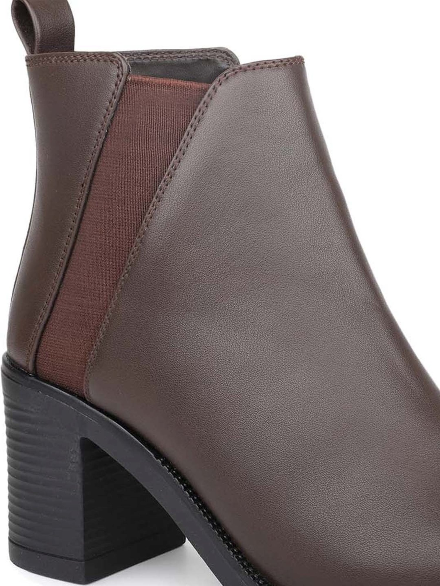 Inc.5 Women's Brown Chelsea Boots