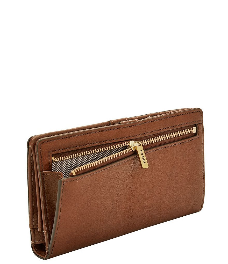 Fossil Liza Slim Snap Bifold Wallet