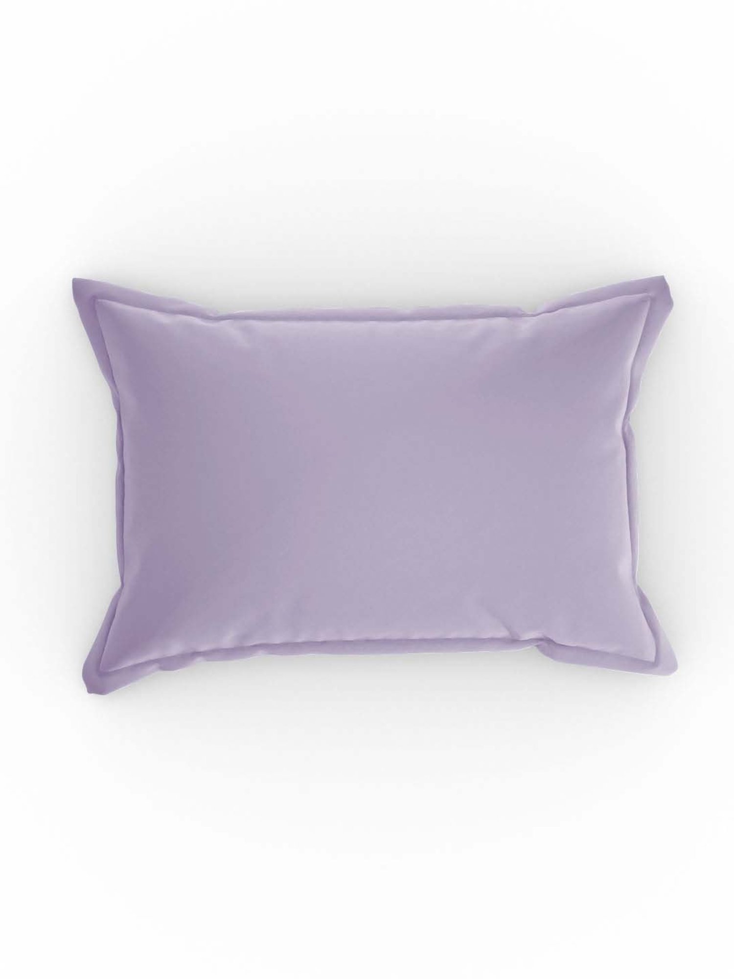 Pizuna 100% Cotton 400 TC Pillow Cover, Standard, Lavender Frost, 2 Pieces