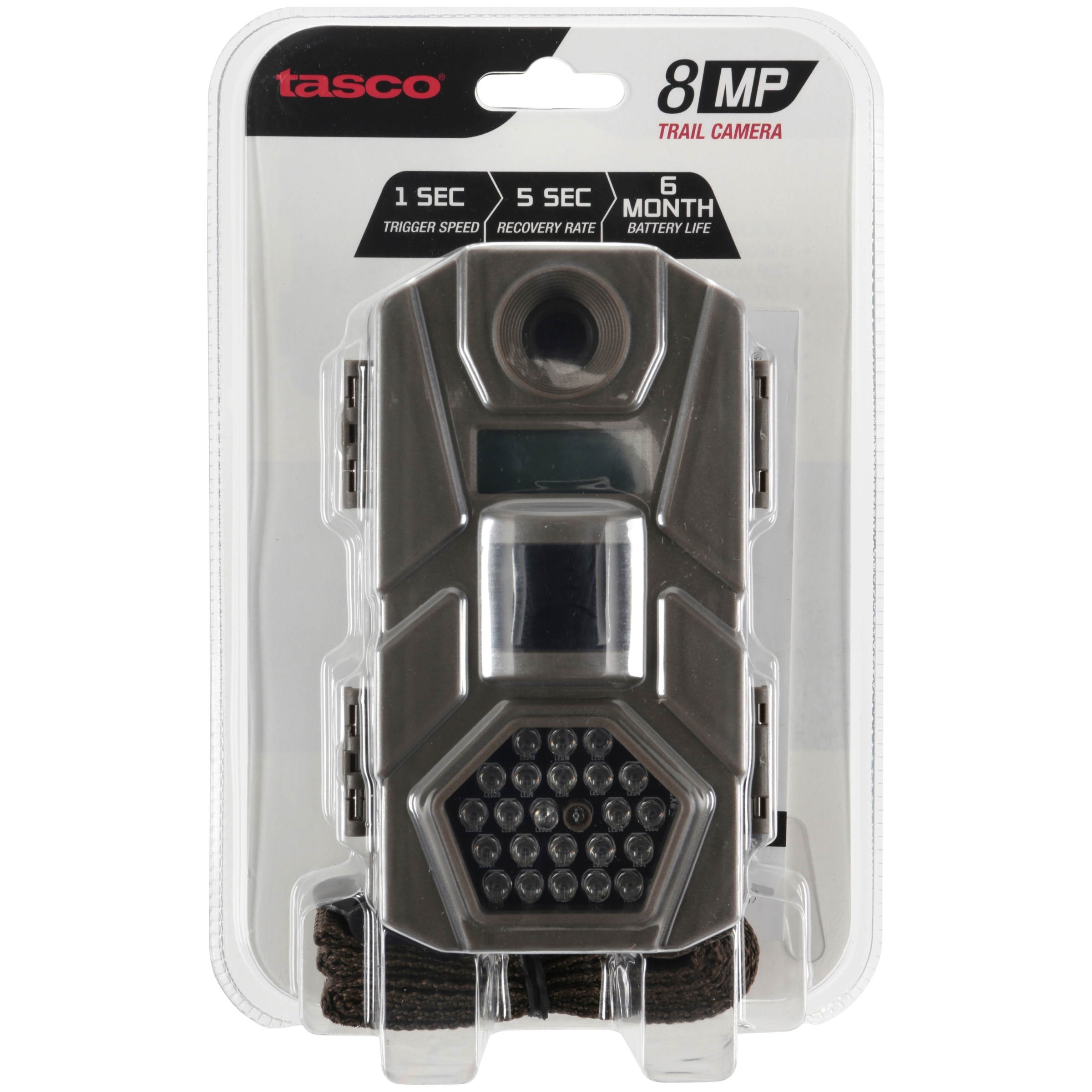 tasco 8 mp megapixel tan game trail camera low glow