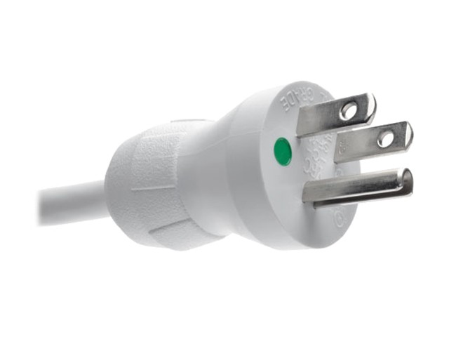 Poweradd Power Strip with USB C Power Delivery 18W, Travel Power Strip Mini with 3 Outlets, 18W USB C & QC 3.0 USB A Port, 5ft Cord, Flat Plug for Cruise Ship, Hotel, Dorm Room and Home,White