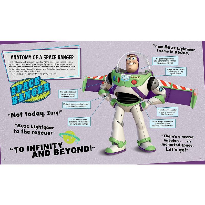 Incredibuilds Disney Toy Story Buzz Lightyear Book & Wood Model Figure Kit