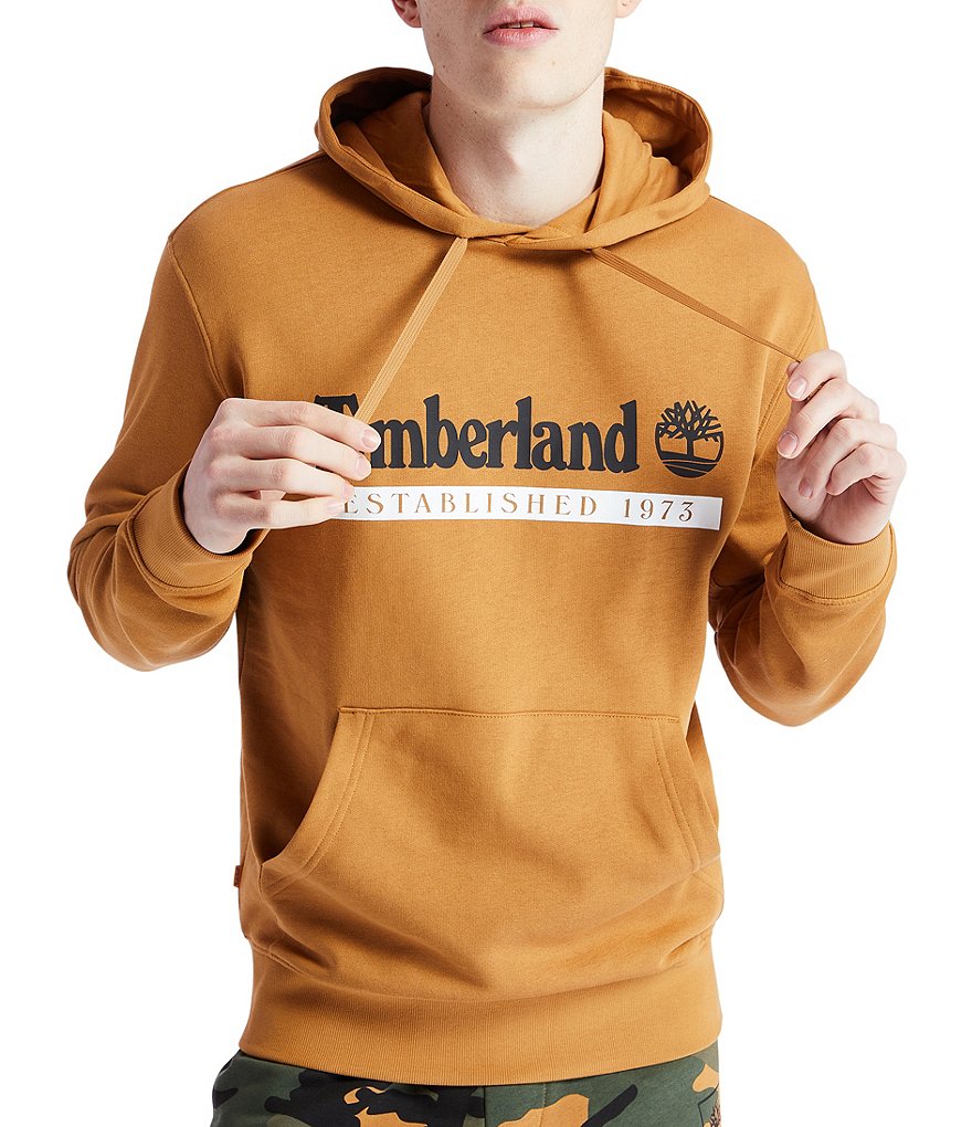 Timberland Established 1973 Long-Sleeve Organic Materials Hoodie