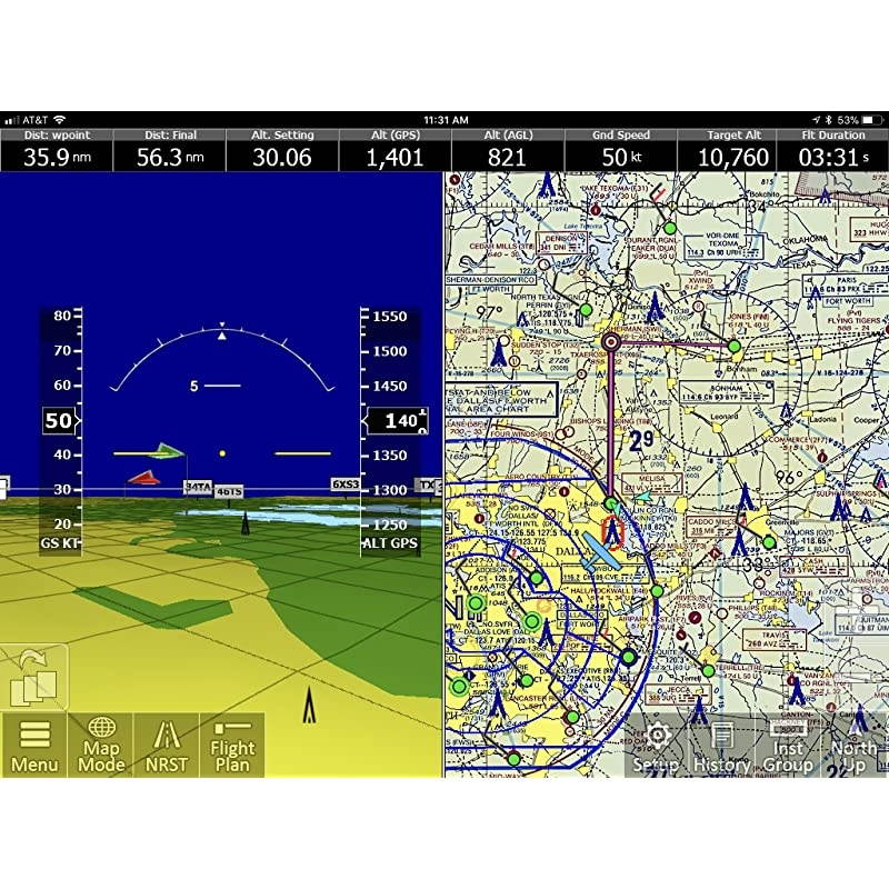 ADS-B Dual Band Receiver Aviation Weather and Traffic - External WAAS GPS, AHRS, Battery Pack, Suction Mount, Antennas, SDR