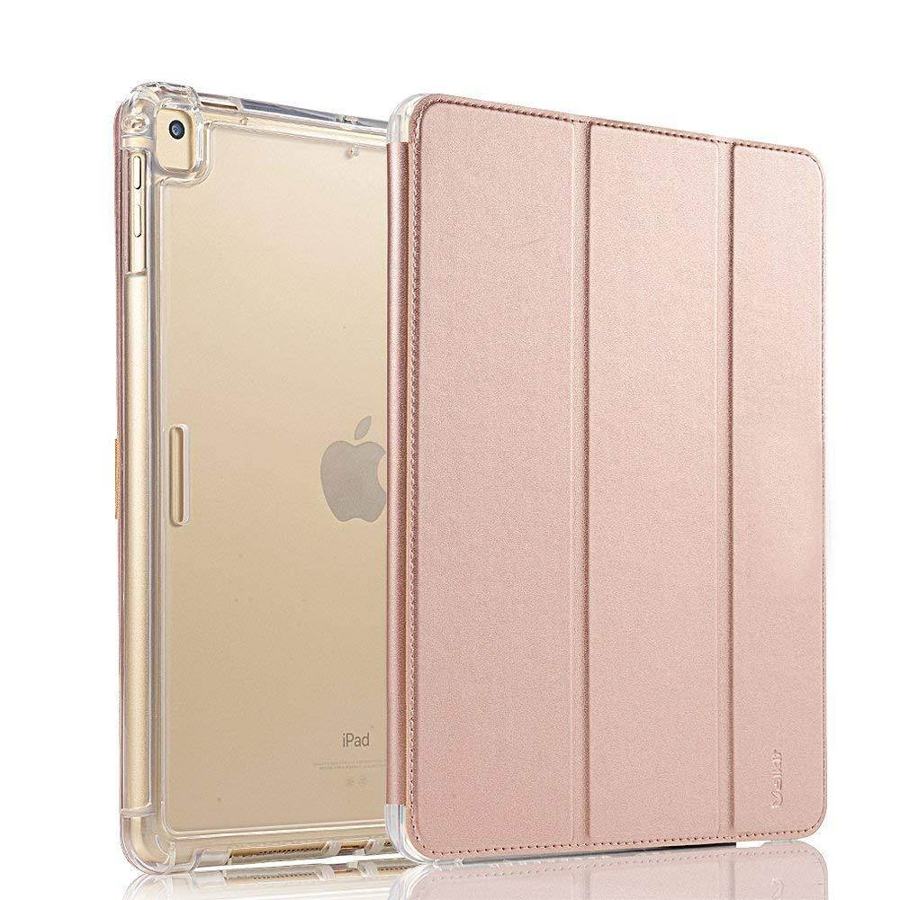 Valkit For iPad mini Case,iPad mini 2 Case,iPad mini 3 Case,Shockproof Protective Smart Stand Protective Heavy Duty Rugged Impact Resistant Armor Cover,Rose gold