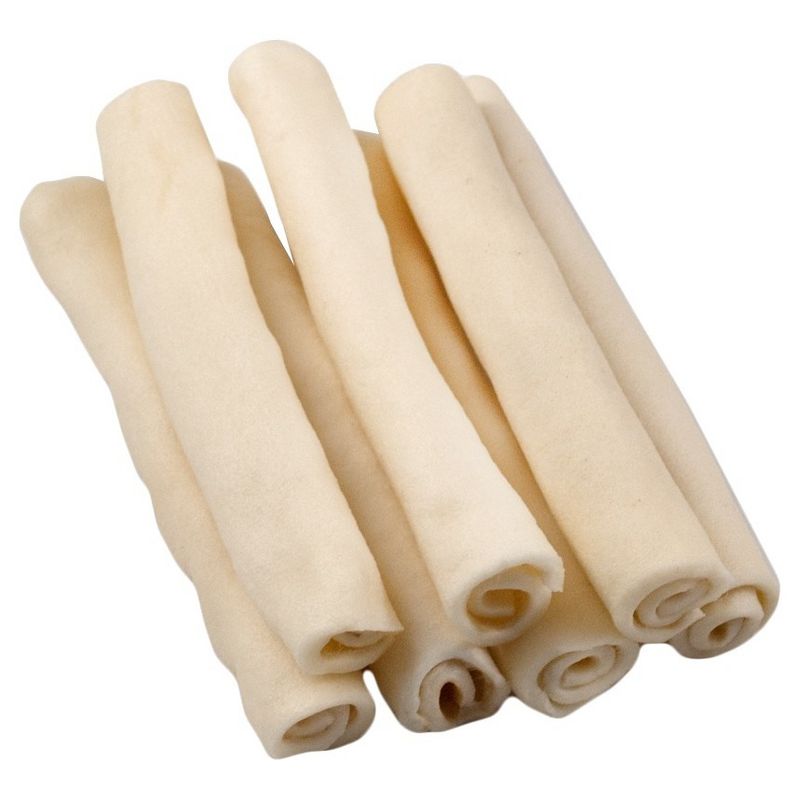 Natural Beefhide Chip Rolls Rawhide Dog Treats - 7ct - Boots & Barkley™