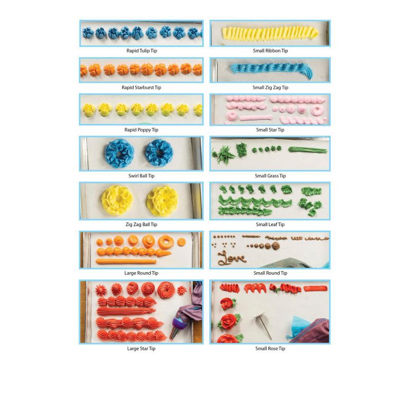 Wolfgang Puck 22-piece Russian Tip Decorating Set Model 660-515 Refurbished