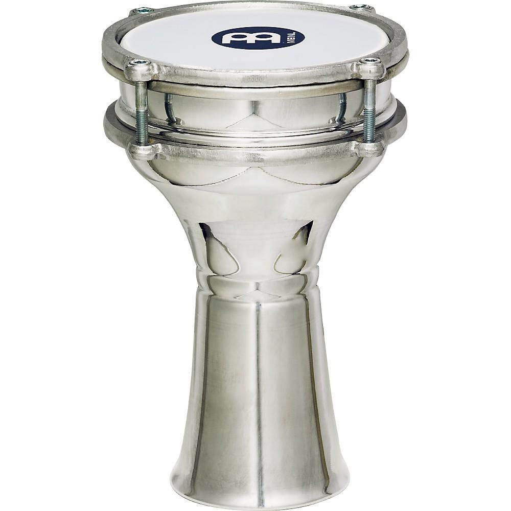 Meinl Percussion HE-100 Aluminum Darbuka, Synthetic Head