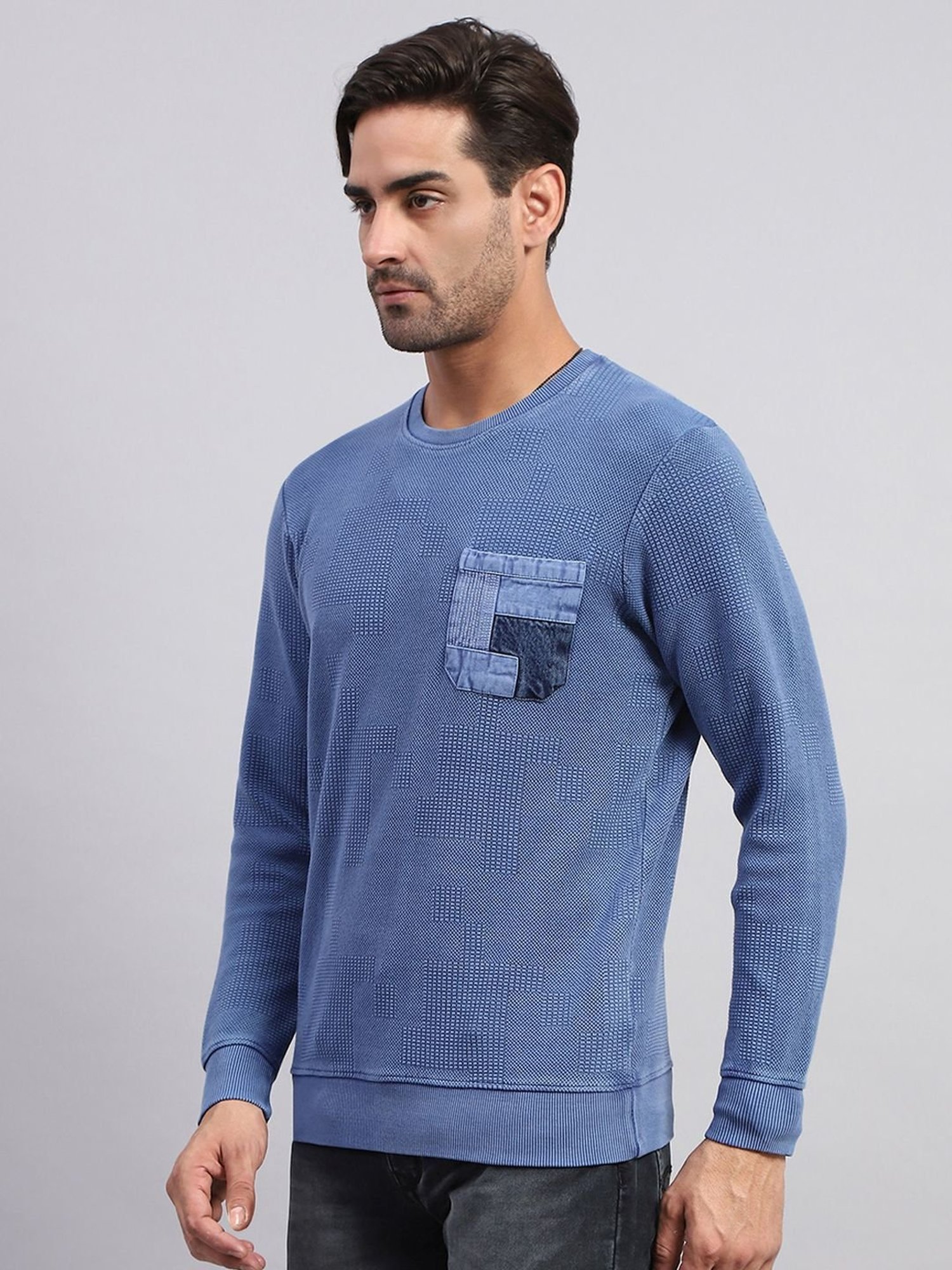 Monte Carlo Blue Regular Fit T-Shirt