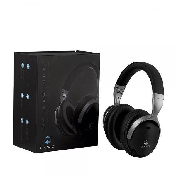 Paww WAVESOUND2BK WaveSound 2.1 Bluetooth Headphones