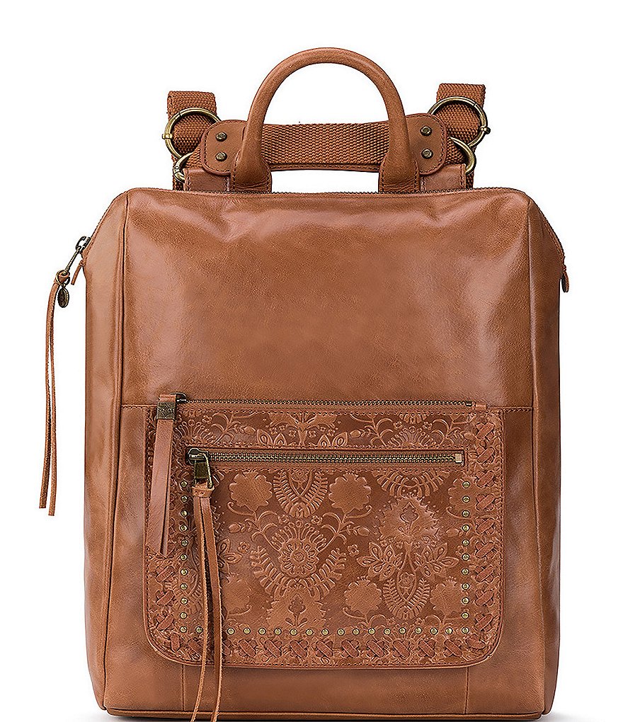 The Sak Loyola Floral Leather Convertible Backpack