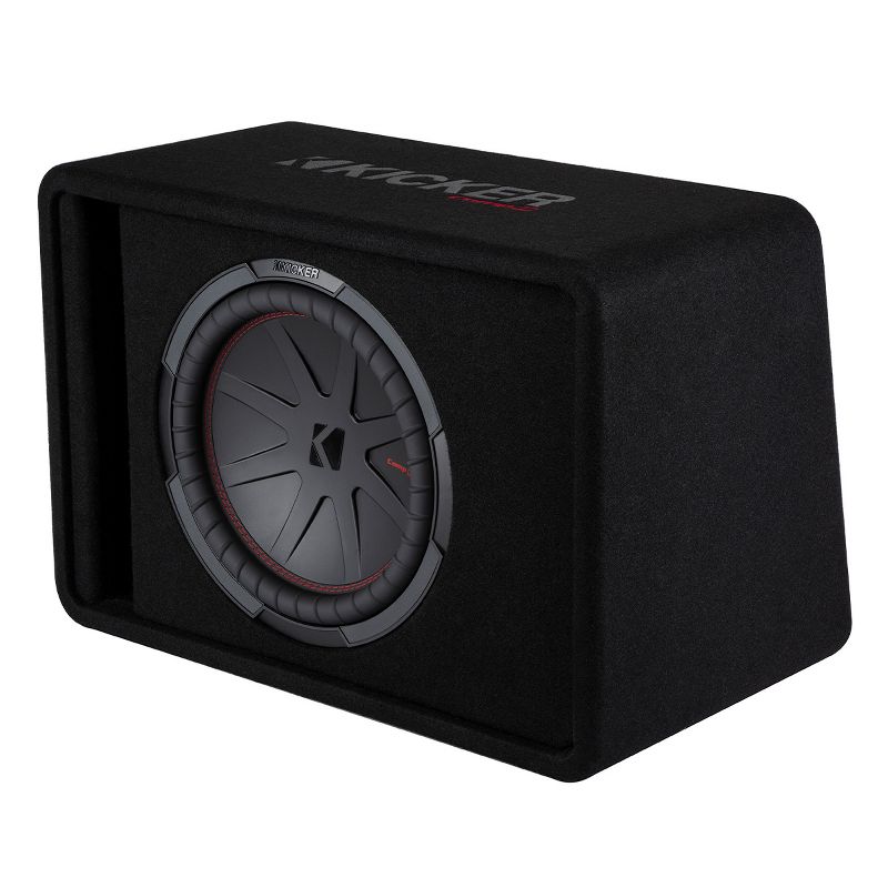 Kicker 48VCWR122 CompR Single 12" 2-Ohm Subwoofer Enclosure